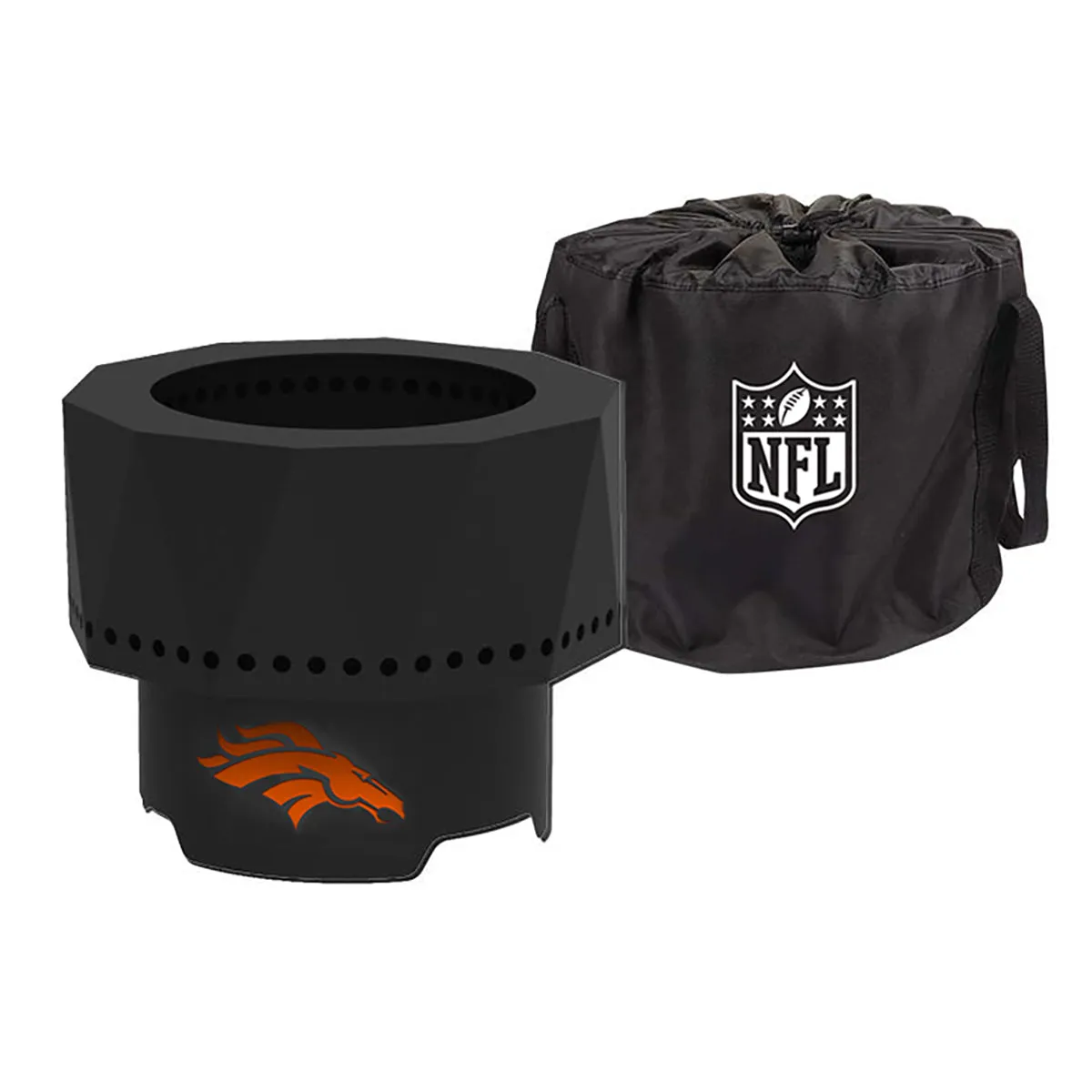 Denver Broncos Smokeless Portable Fire Pit